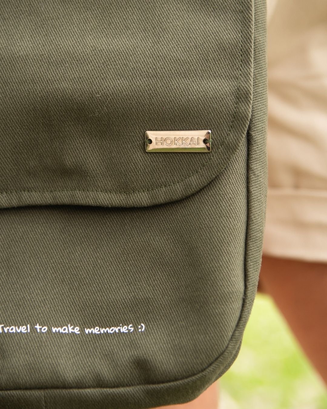 BOLSA LATERAL VERDE MILITAR HOLIDAY