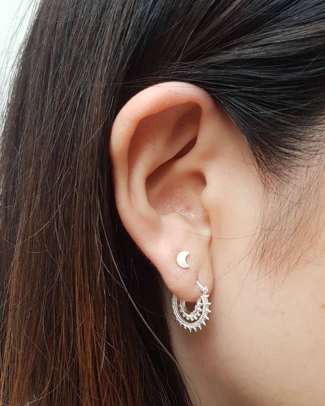 BRINCO BABY LUA LISA DE PRATA 925