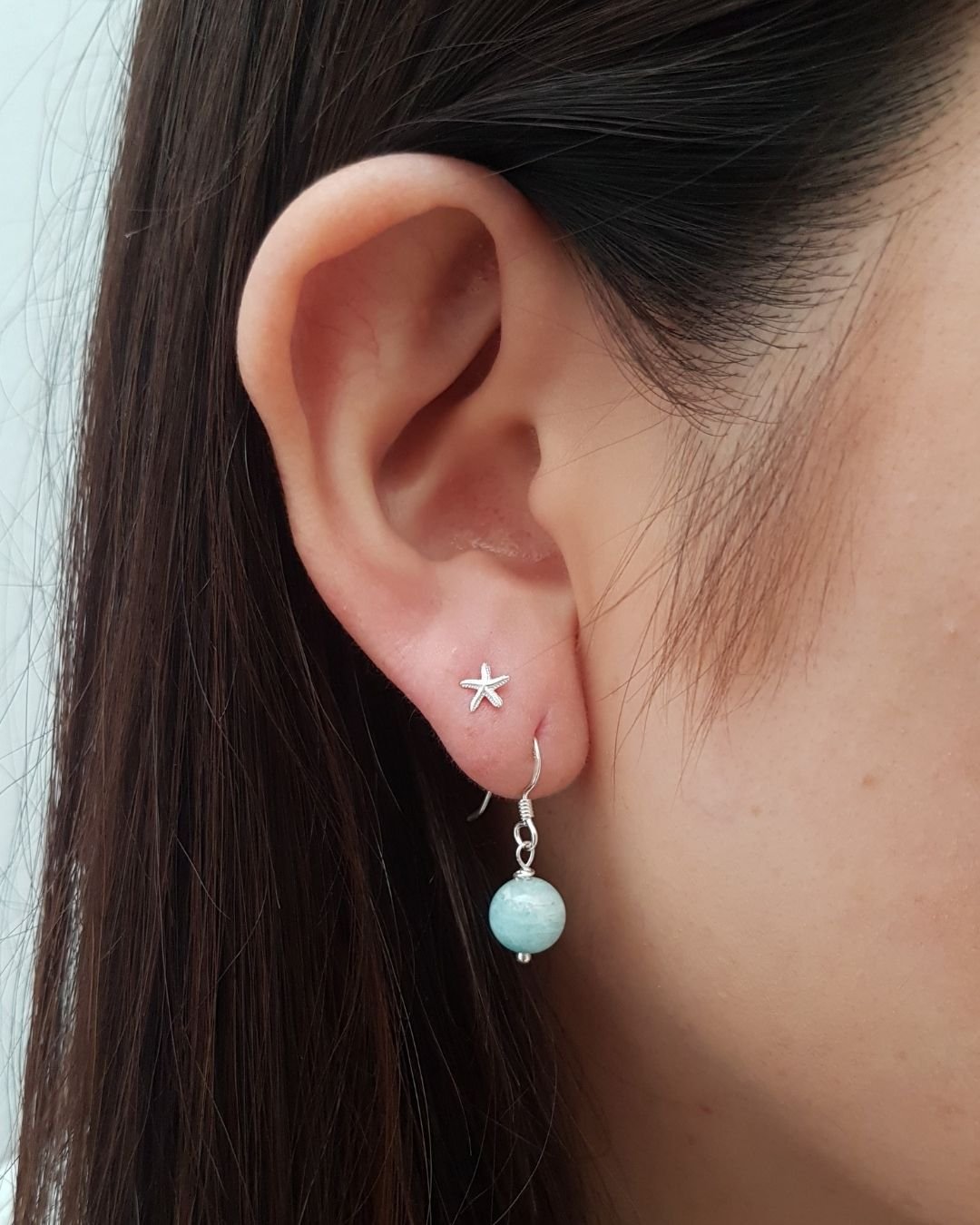 BRINCO ESTRELA DO MAR PRATA 925