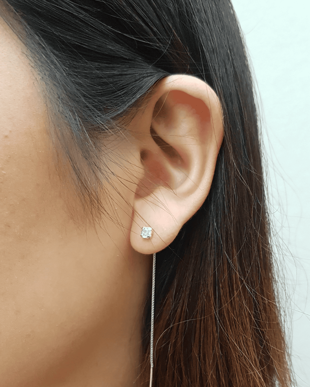 BRINCO PINGO DE LUZ PASSANTE DE PRATA 925