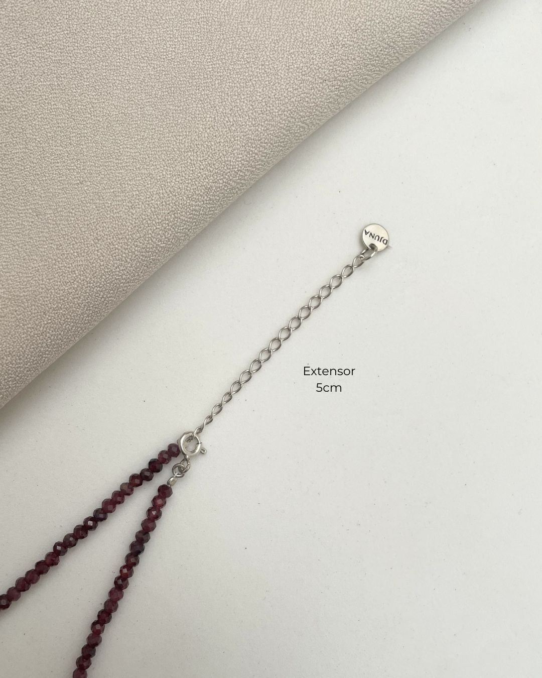 COLAR CHOKER PEDRAS LAPIDADAS GRANADA 3MM