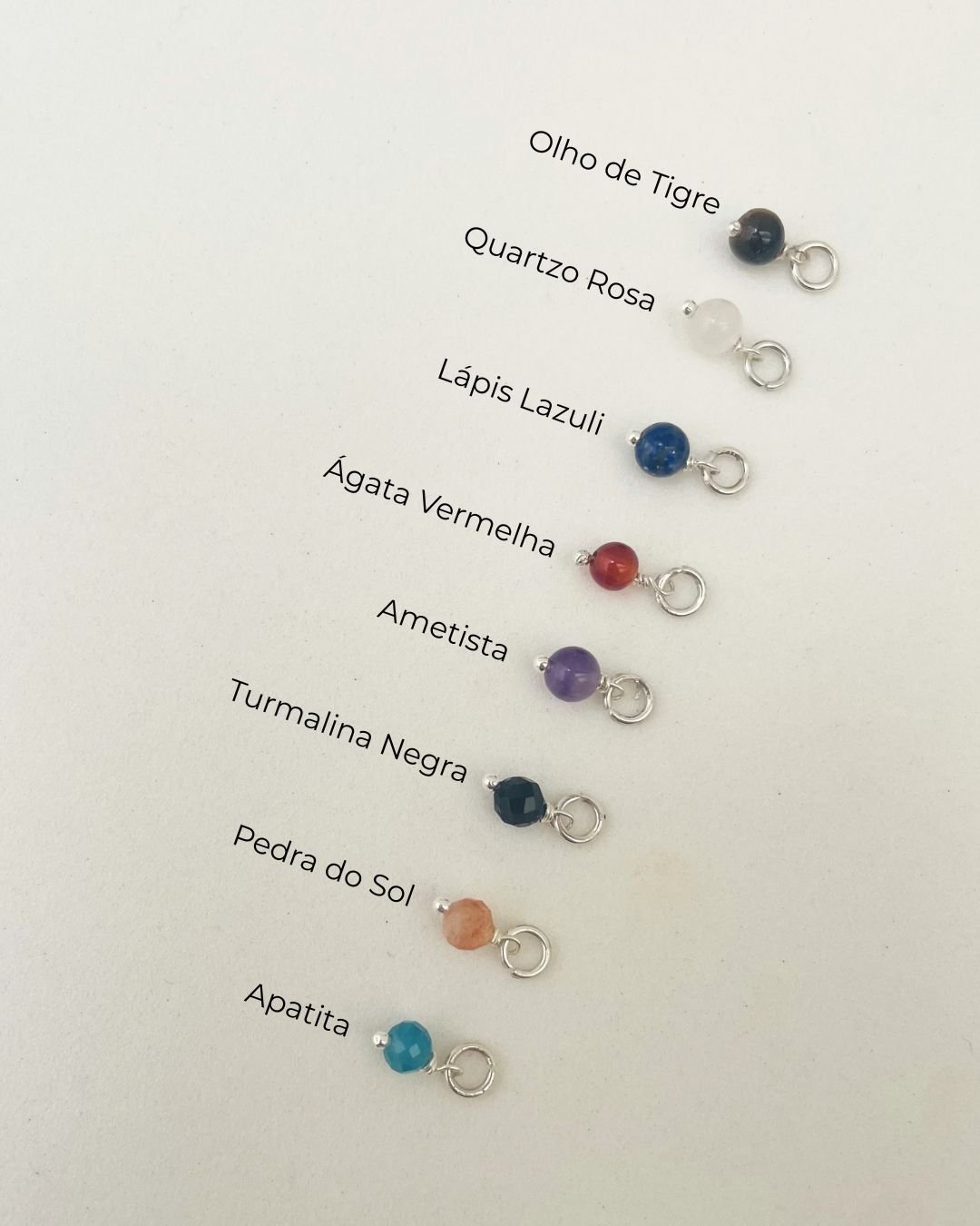 COLAR MINI TSURU E PEDRA PRATA 925