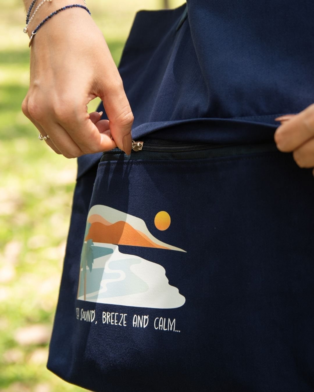 ECOBAG MARINHO PRAIA