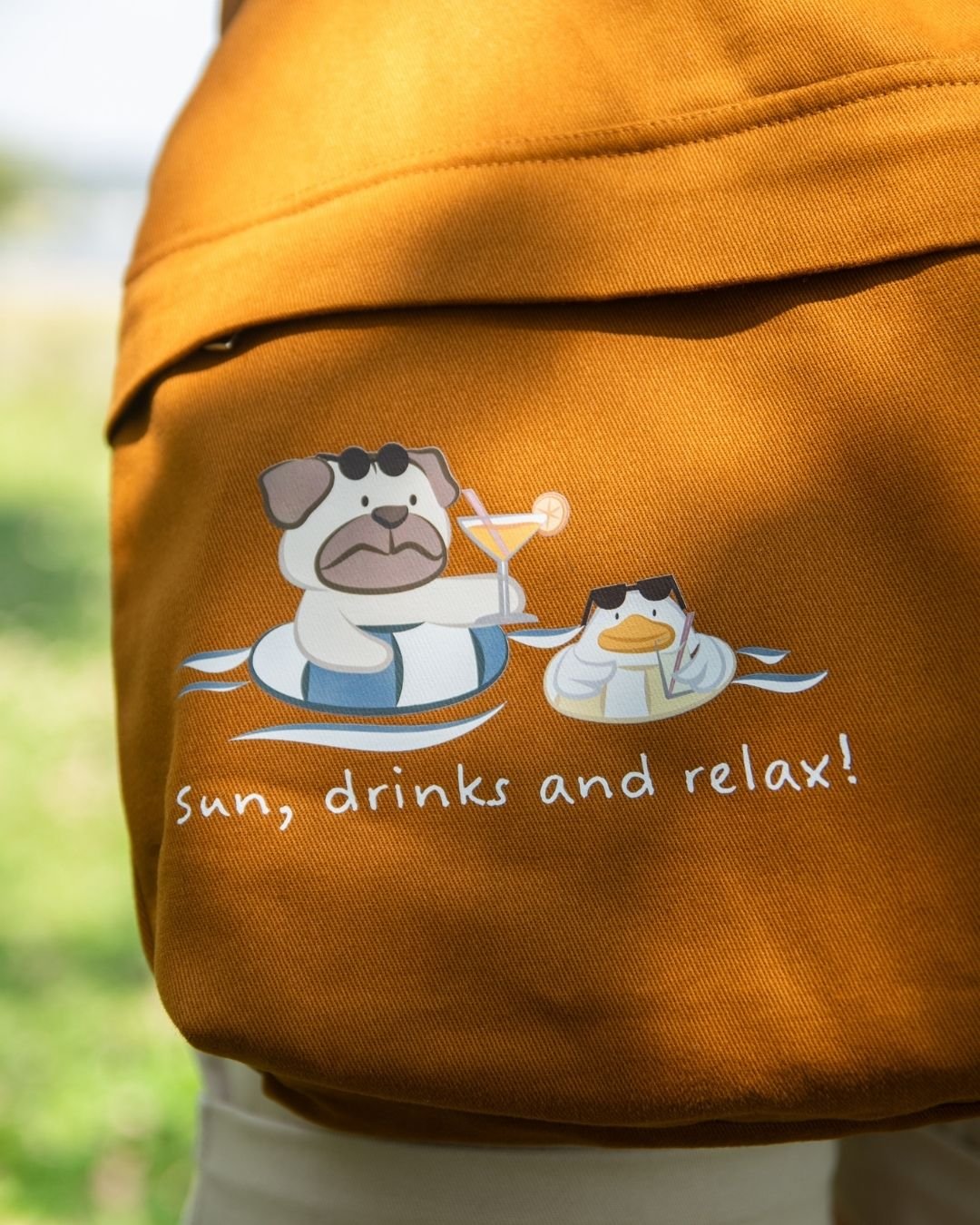 ECOBAG MOSTARDA SUMMER