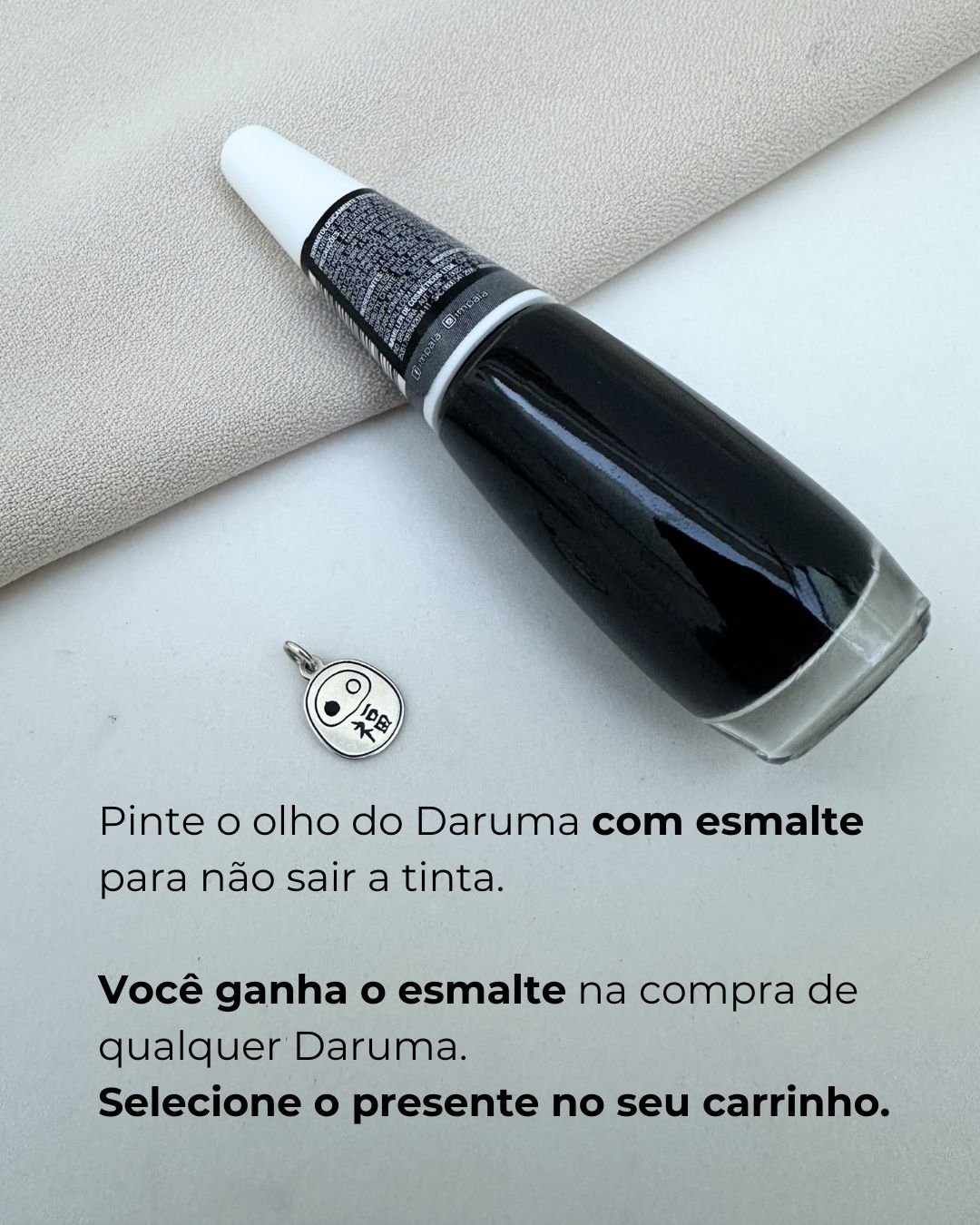 PINGENTE DARUMA PRATA 925