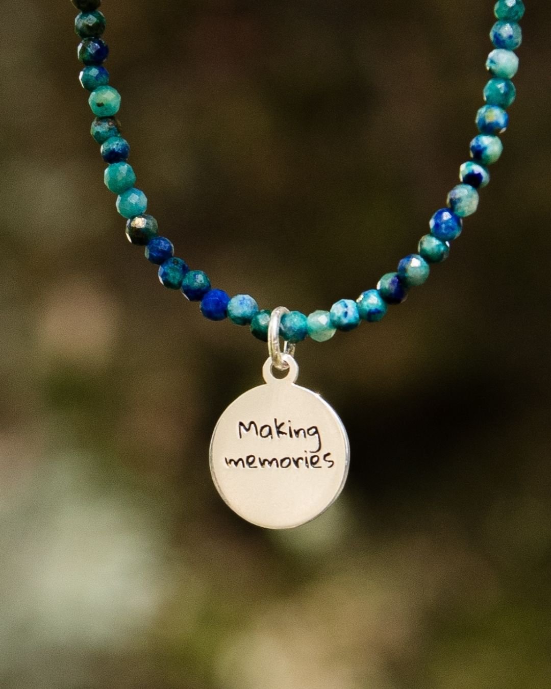 PINGENTE MEDALHA MAKING MEMORIES DE PRATA 925