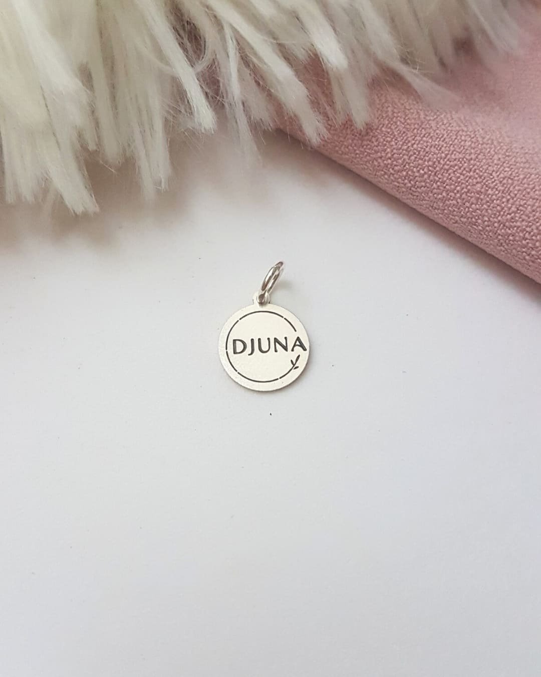 PINGENTE MEDALHA SEJA LEVE POR ONDE FOR DE PRATA 925