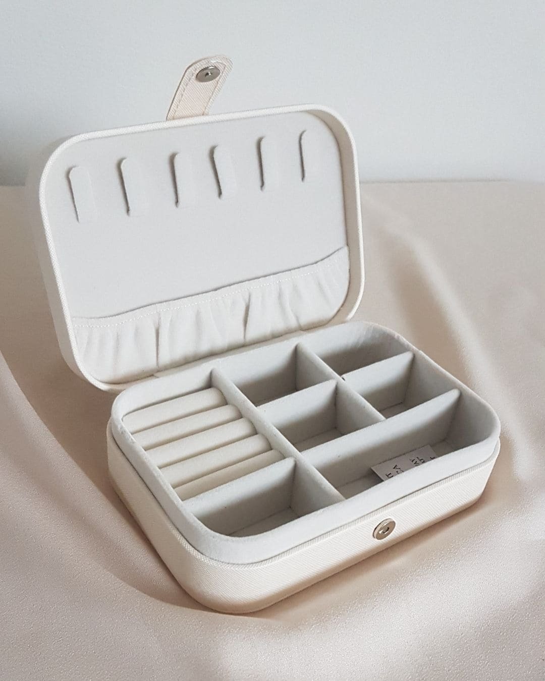 PORTA-JOIAS DE BOLSA SLIM OFF WHITE