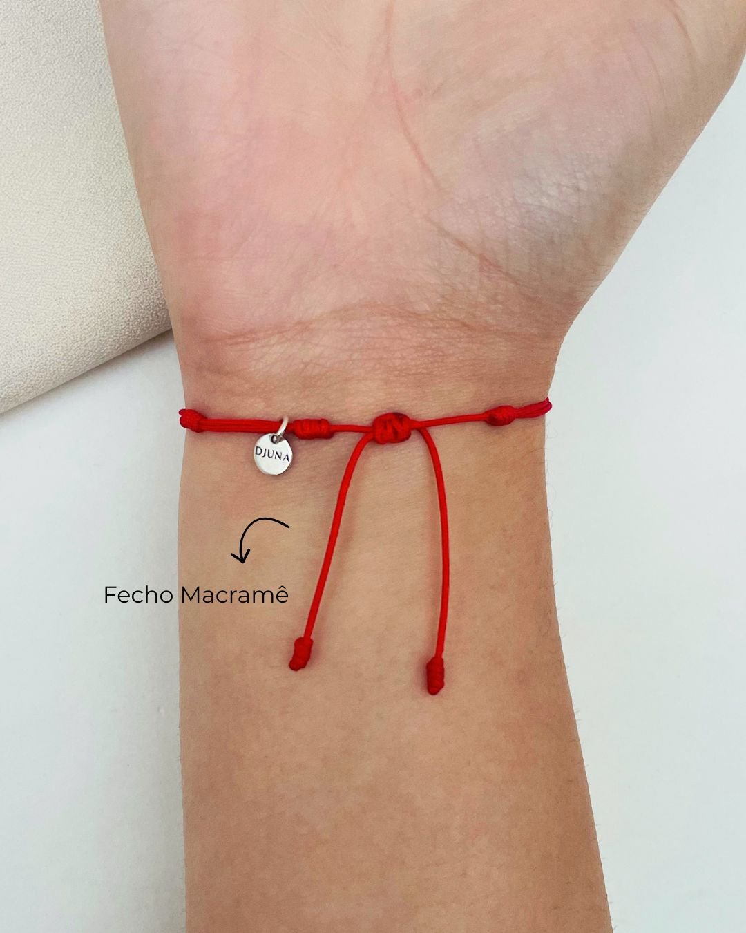 PULSEIRA 7 NÓS PINGENTES PRATA 925 FECHO MACRAMÊ