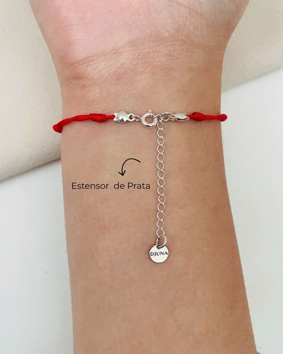 PULSEIRA 7 NÓS COM MINIS E FECHO PRATA 925