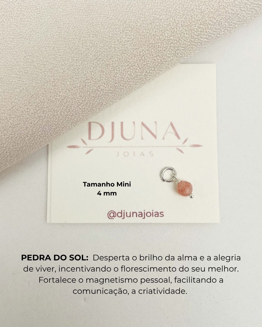 PULSEIRA CORDÃO MARROM COM MINI SAKURA
