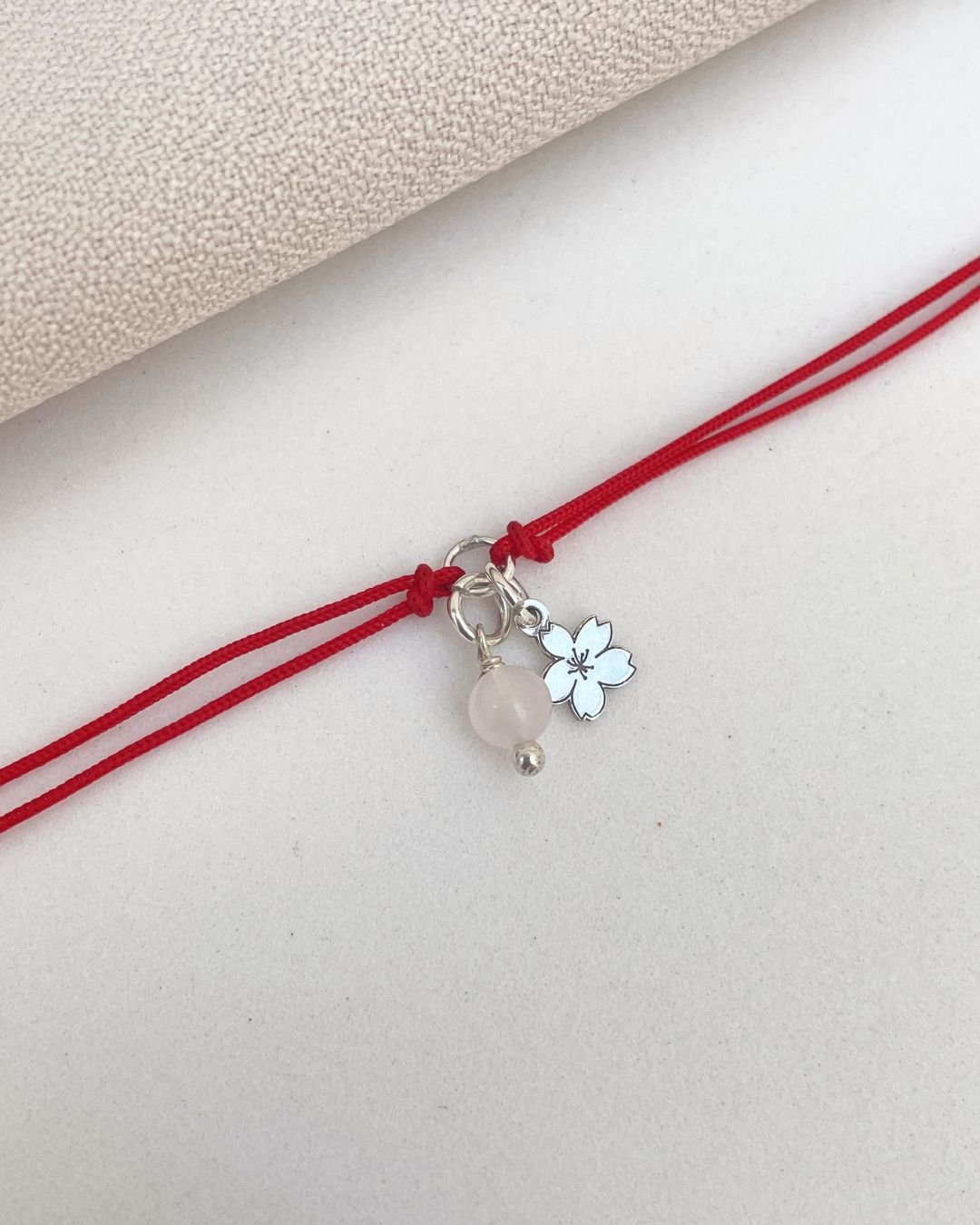 PULSEIRA CORDÃO COM SAKURA