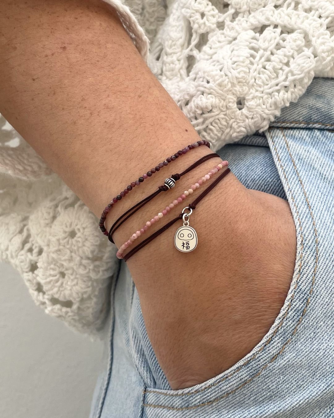 PULSEIRA DARUMA CORDÃO MARROM