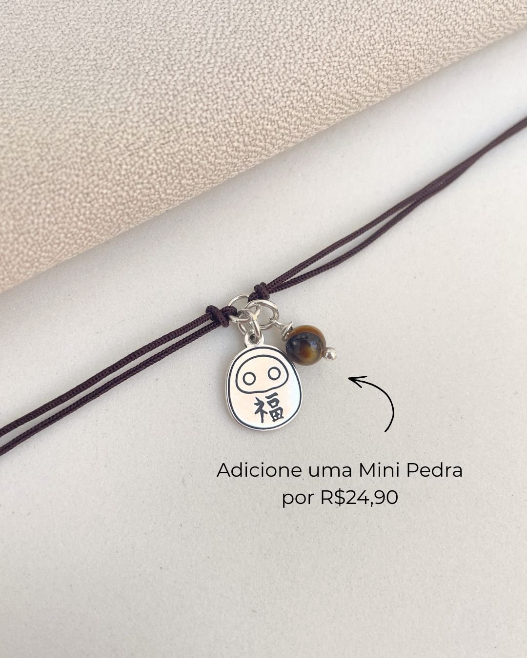 PULSEIRA DARUMA CORDÃO MARROM