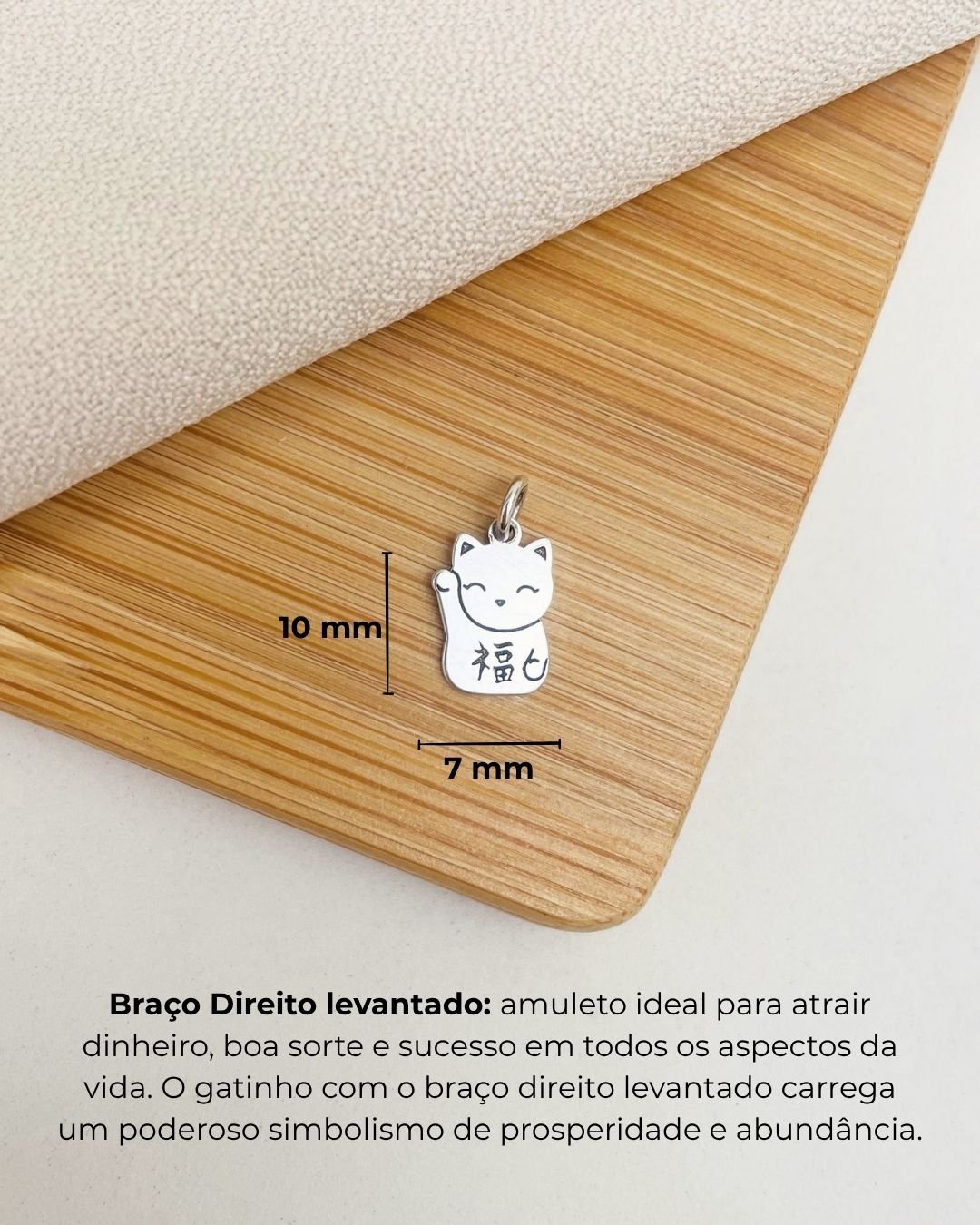 PULSEIRA GATO DA SORTE CORDÃO VERMELHO E PRATA 925