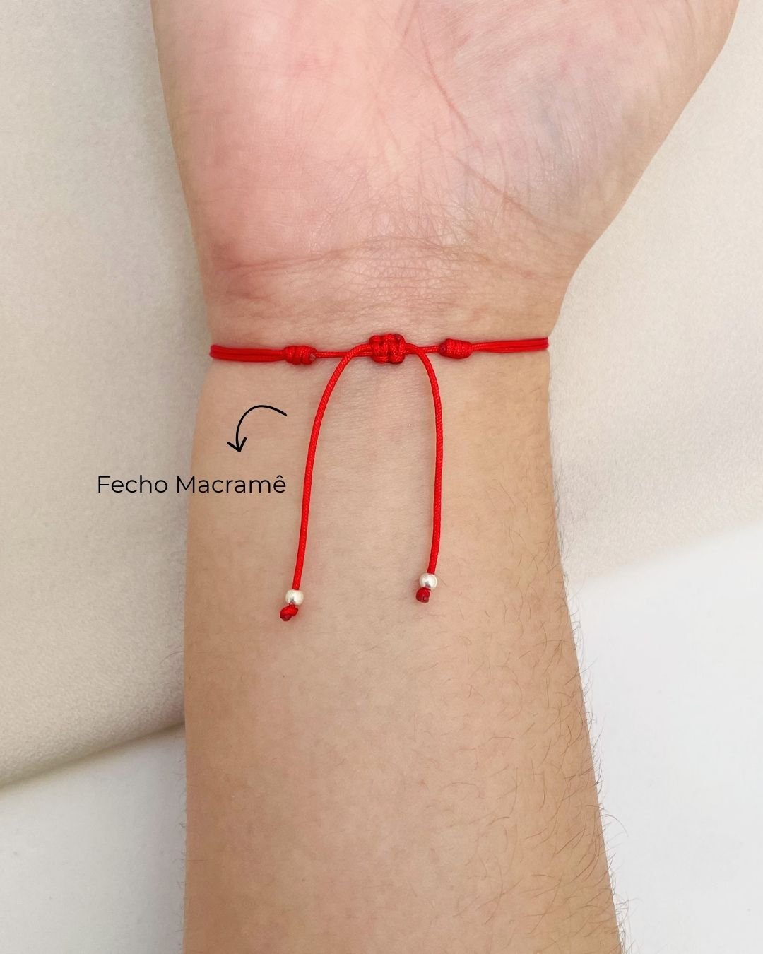 PULSEIRA GRATIDÃO CORDÃO VERMELHO E PRATA 925