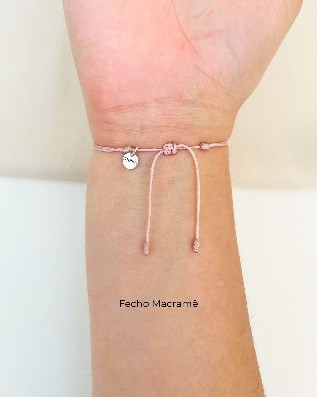 PULSEIRA INFINITO VAZADO CORDÃO ROSÉ (ROSA) E PRATA 925