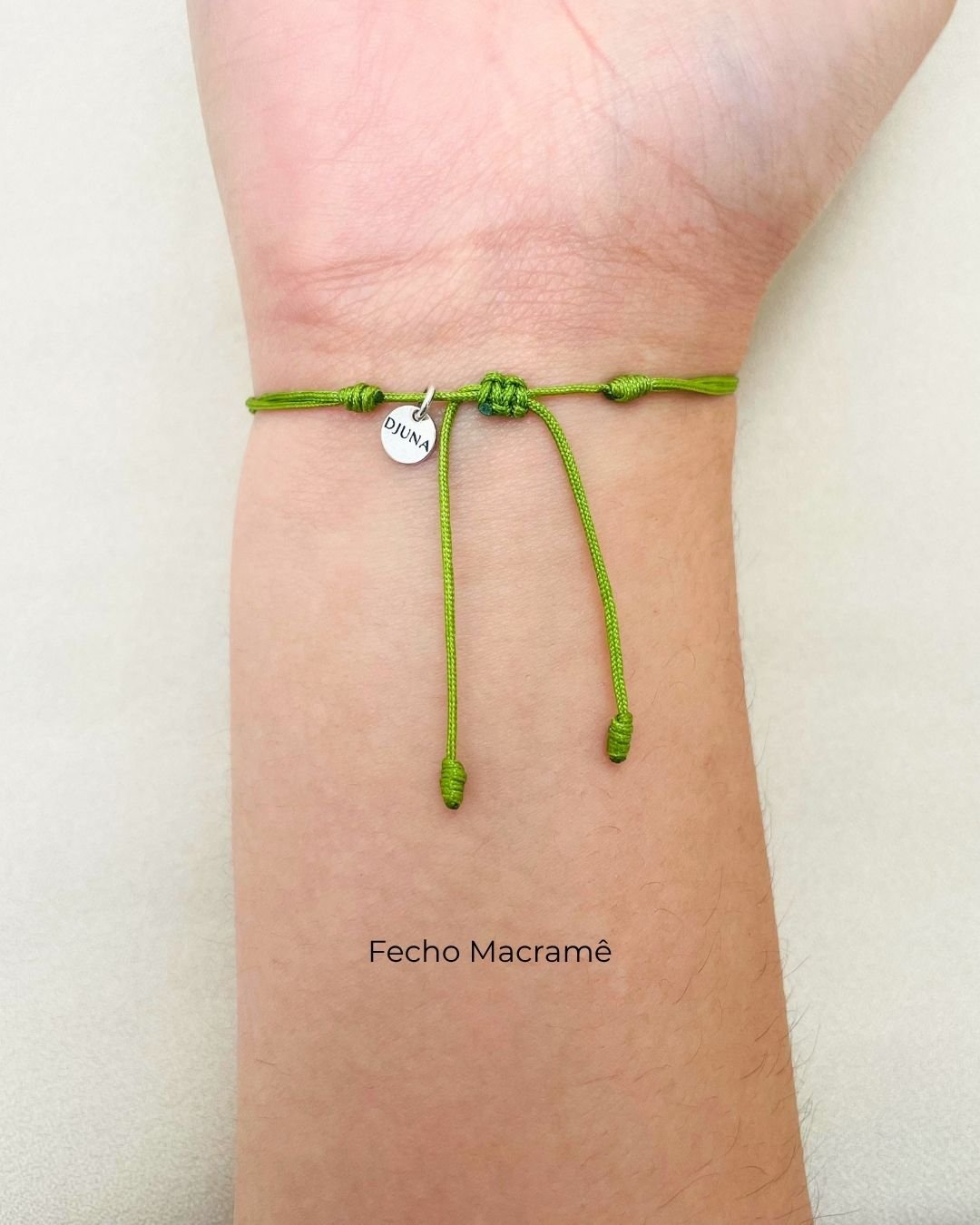 PULSEIRA INFINITO VAZADO CORDÃO VERDE PISTACHE E PRATA 925