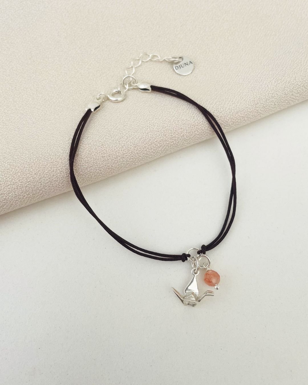 PULSEIRA MINI TSURU CORDÃO MARROM